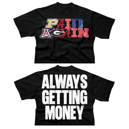 COLLEGE BOXY CROP TEE (Pre-order)